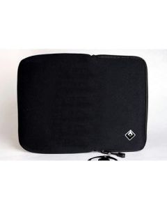 Isis Black I Neoprene Notebook Sleeve - Fits up to 15.4"/Up to 15" MacBook Pro (Black)