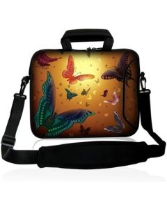 Butterfly 17.4 inches Laptop Bag for Apple MacBook Pro 17.3 inch HP Compaq Presario CQ71 HP Envy Touch 17T Rock Xtreme770 HP 17-e117dx And Most 16 to17.4 Inches Laptop