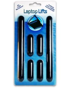 Laptop Lifts - Universal Replacement Laptop Feet Guaranteed To Stay On Until You Take Them Off