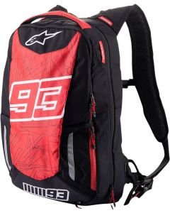 Alpinestars Men's MM93 Jerez V2 Backpacks,One Size,Black/Red