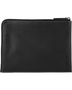 Toffee Toffee-iPad Air 1/2 Compatible Genuine Leather Sleeve Case Black Leather Corner Sleeve-iPad Air 1/2 TCS-IPA-B