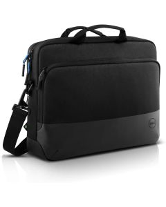 Dell Pro Briefcase 15 (PO1520C), Made with an Earth-Friendly Solution-Dyeing Process That generates 90% Less Wastewater, 62% Less CO2 Emissions, and uses 29% Less Energy Than Traditional processes