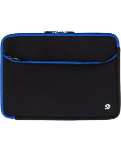 Vangoddy Black with Blue Trim Universal 14 Inch Neoprene Sleeve