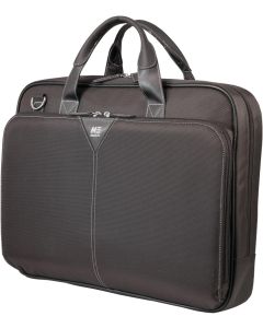 Mobile Edge Black Select Nylon Laptop Briefcase 16 Inch PC and 17 Inch Mac, for Men,Women, Business,Students MEBCNS1